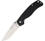 Image of MARSER Kampfer 28 Linerlock Black Folding Knife