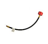 Image of Marshall Excelsior High Flow Pigtail Hose With Red Nut Type 1 Connector - 15in