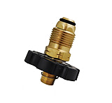 Image of Marshall Excelsior ME1654P Male Soft Nose Pol Adapter With Plastic Handwheel