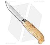 Image of Marttiini Knives Lynx 121 Curly Birch 3.50in Fixed Blade Knife
