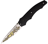 Image of Maserin 398KT Linerlock 3.50 in Carbon Steel Folding Knife
