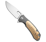 Image of Maxace Balance Frame Lock Knife TC4 Mokume 3.6 Satin M390 584AD811