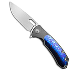Image of Maxace Balance Frame Lock Knife TC4 Timascus 3.6 Satin M390 36715A18