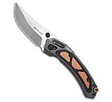 Image of Maxace Blacklight-01 Frame Lock Knife SW Ti + Copper-Brass Inlays 4.2 Satin 872D1E11