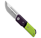 Image of Maxace Capsule II Liner Lock Knife G-10 Green/Purple 2.67 Satin 347D1170