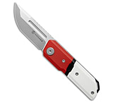 Image of Maxace Capsule II Liner Lock Knife G-10 Red/White 2.7 Satin 8360D074