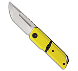 Image of Maxace Capsule Liner Lock Knife Yellow/Black Ti 2.67 Satin/BB MagnaCut FBBC9B7E