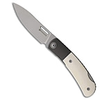 Image of Maxace Knives Beetle 2 Lockback Knife White Bone 3.5 Bead Blast CBA8DD91