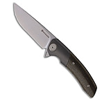 Image of Maxace Knives Mamba Liner Lock Knife Green Canvas Micarta 3.5 Bead Blast 59CA73D5