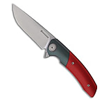 Image of Maxace Knives Mamba Liner Lock Knife Red G-10 3.5 Bead Blast EED7B2D1