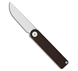 Image of Maxace Knives Nebula Frame Lock Knife Brown Cerakote Ti 3.1 White Coated 8EC9481A