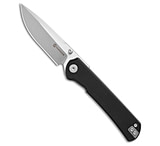 Image of Maxace Knives Peregrine S Liner Lock Knife Black G-10 3.5 Satin A0C31886