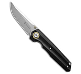 Image of Maxace Knives Samurai 2.0 Liner Lock Knife Black G-10 3.75 Stonewash E51E0073