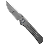 Image of Maxace Peregrine II Frame Lock Knife Sand Blasted Ti 3.7 Satin M21A 9C0E81F5