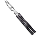 Image of Maxace Phantom Balisong Butterfly Trainer Knife Gray Aluminum 4.3 SW B4143C74