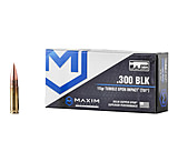 Image of Maxim Defense Industries Short Barrel .300 BLK 115 grain TUI Solid Copper Rifle Ammunition