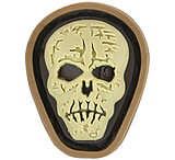 Image of Maxpedition Hi Relief Skull Micro Patch, 0.7x0.88in