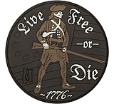 Image of Maxpedition Live Free or Die PVC Morale Patch