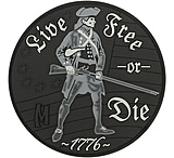 Image of Maxpedition Live Free or Die PVC Morale Patch