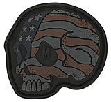 Image of Maxpedition Stars and Stripes Skull Patch, 1.6x1.5in