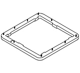 Image of Maxxair Vent Corp 8332-3301 Gasket Pkg. F/Coleman Machs A/C'S