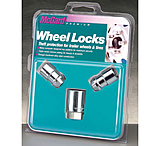 Image of McGard Chrome Cone Seat Trailer Wheel Lock Set 1/2 20 Thread