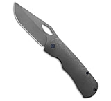 Image of McNees Knives McNees Custom Knives Dixons Frame Lock Titanium 3.75 Stonewash 5EBB351B