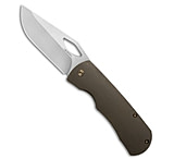 Image of McNees Knives Dixon Frame Lock Knife Bronze Ti + Bronze HW 3.75 Satin SW ABC85253