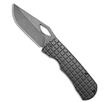 Image of McNees Knives Dixon Frame Lock Knife Frag Titanium 3.75 Stonewash 3172255E