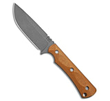 Image of McNees Knives Ridge Runner Fixed Blade Knife Maple Richlite 3.5 Stonewash 466A26CA