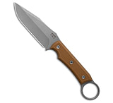 Image of McNees Knives Ringed Agent Fixed Blade Knife Coyote G-10 4.25 Stonewash 6AD6D744
