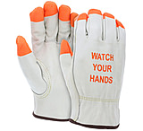 Image of MCR Safety Leather Drivers Work Gloves, CV Grade Cow Grain Leather