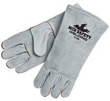 Image of MCR Safety Leather Welding Work Gloves, Shoulder Leather