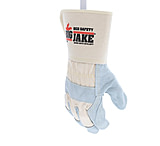 Image of MCR Safety Big Jake Premium A+ Side Leather Palm Work Gloves, Double Palm and Fingers, 4.5in Gauntlet Cuff, Sewn with DuPont Kevlar