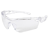 Image of MCR Safety Checklite CL4 Series Safety Glasses, Uncoated Lens, Earplug Retaining Technology, Temples Hold Earplug Cord in Place