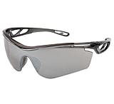Image of MCR Safety Checklite CL4 Series Safety Glasses with Lens Earplug Retaining Technology Temples Hold Earplug Cord in Place