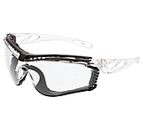 Image of MCR Safety Checklite CL5 Series Safety Glasses, MAX6 Anti-Fog Lens, Removable Closed Cell Foam Gasket, Earplug Retaining Technology, Temples Hold Earplug Cord in Place