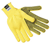 Image of MCR Safety Cut Pro 7 Gauge DuPont Kevlar Shell Cut Resistant Work Gloves, PVC Dots on 1 Sides, Regular Weight