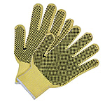 Image of MCR Safety Cut Pro 7 Gauge Kevlar with Cotton Interior Cut Resistant Work Gloves, PVC Dots on 2 Sides, Competitive Value Grade