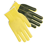 Image of MCR Safety Cut Pro 7 Gauge Kevlar with Cotton Interior Cut Resistant Work Gloves, PVC Palm Coating, Regular Weight