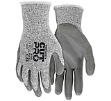 Image of MCR Safety Cut Pro Cut, Abrasion and Puncture Resistant Work Gloves, 13 Gauge HyperMax Shell, PU Coated Palm and Fingertips