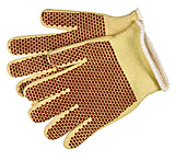 Image of MCR Safety Cut Pro Heavy Weight Kevlar Cotton Cut Resistant Work Gloves, 2 Sided Nitrile Blocks