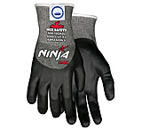 Image of MCR Safety Cut Pro Ninja Max Cut Resistant Work Gloves, Bi-Polymer Coated Palm, Fingertips, and Over the Knuckles
