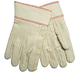 Image of MCR Safety Double Palm Work Gloves, 18oz Corded Cotton Polyester Blend, Clute Pattern with Straight Thumb, Safety Cuff