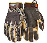 Image of MCR Safety ForceFlex Mechanics Work Gloves, Palm Reinforced with D3O, TPR Back of Hand Protection, Thinsulate Lined, Water and Wind Proof Bladder