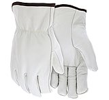 Image of MCR Safety Leather Drivers Insulated Work Gloves, CV Grade Cow Grain with Shirred Elastic Back, Insulated with Thinsulate Liner, Straight Thumb