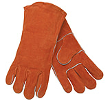 Image of MCR Safety Leather Welding Work Gloves, Premium Shoulder Leather