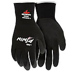 Image of MCR Safety Ninja HPT Work Gloves, 15 Gauge Nylon Shell, HPT Coated Palm and Fingertips