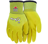 Image of MCR Safety Ninja Ice Hi-Vis 15-Gauge Lime Nylon Insulated Work Gloves