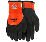Image of MCR Safety Ninja Work Gloves, 15 Gauge Nylon Shell, 7 Gauge Acrylic Terry Interior, Rough Over the Knuckle Outer Dip